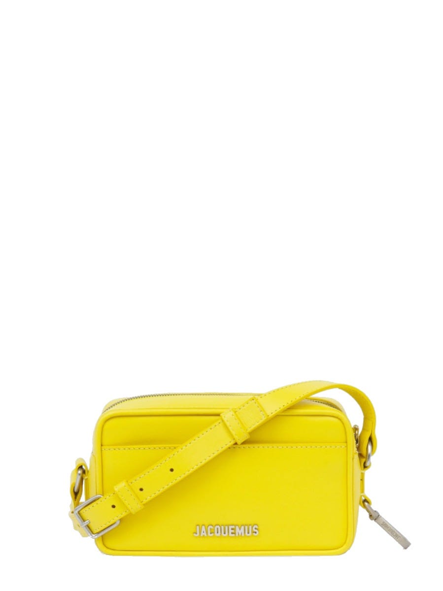 Jacquemus Yellow Le Baneto Crossbody Bag | ModeSens