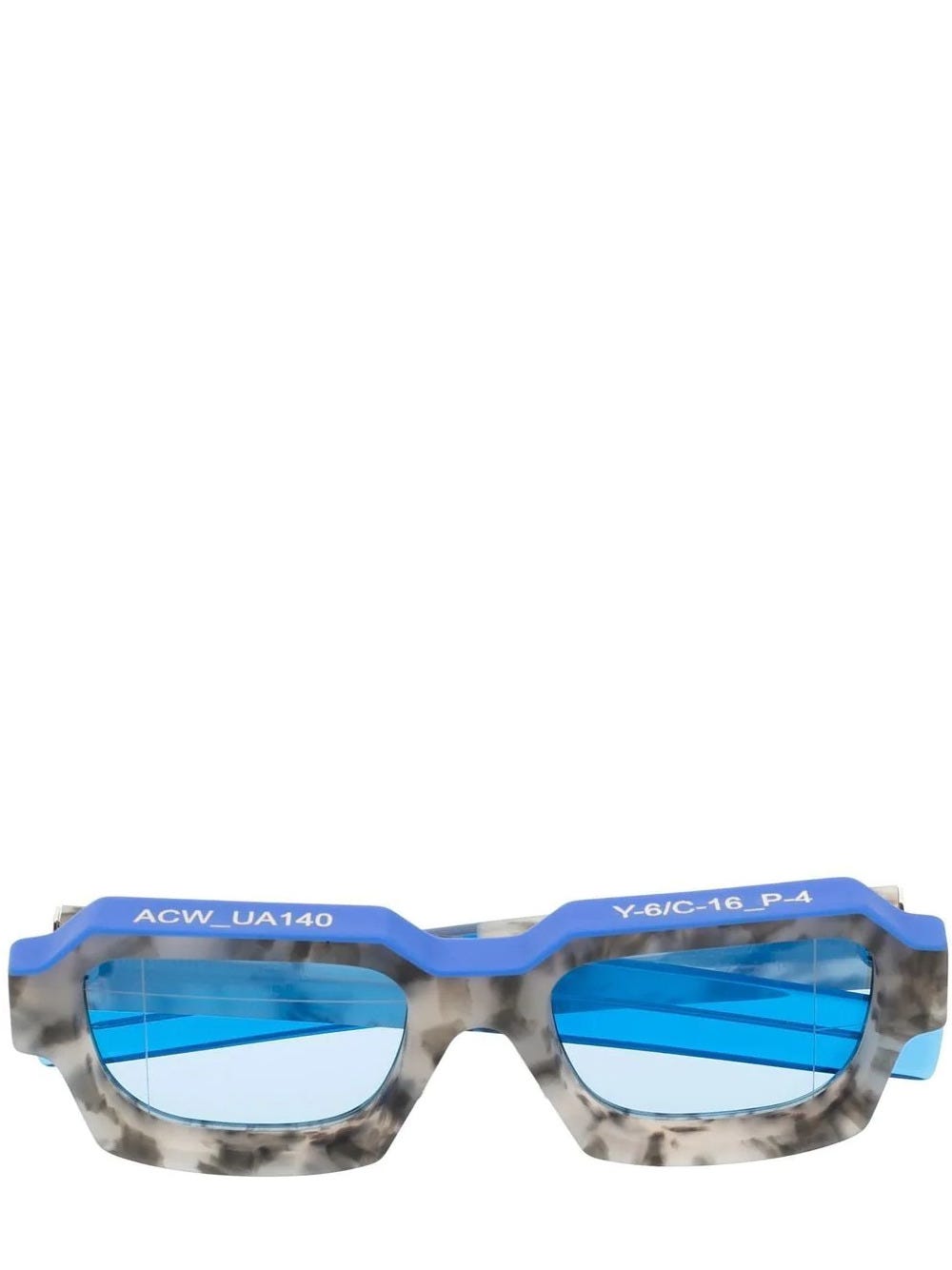 A-COLD-WALL* A-COLD-WALL* X RETROSUPERFUTURE MARBLE SQUARE-FRAME SUNGLASSES