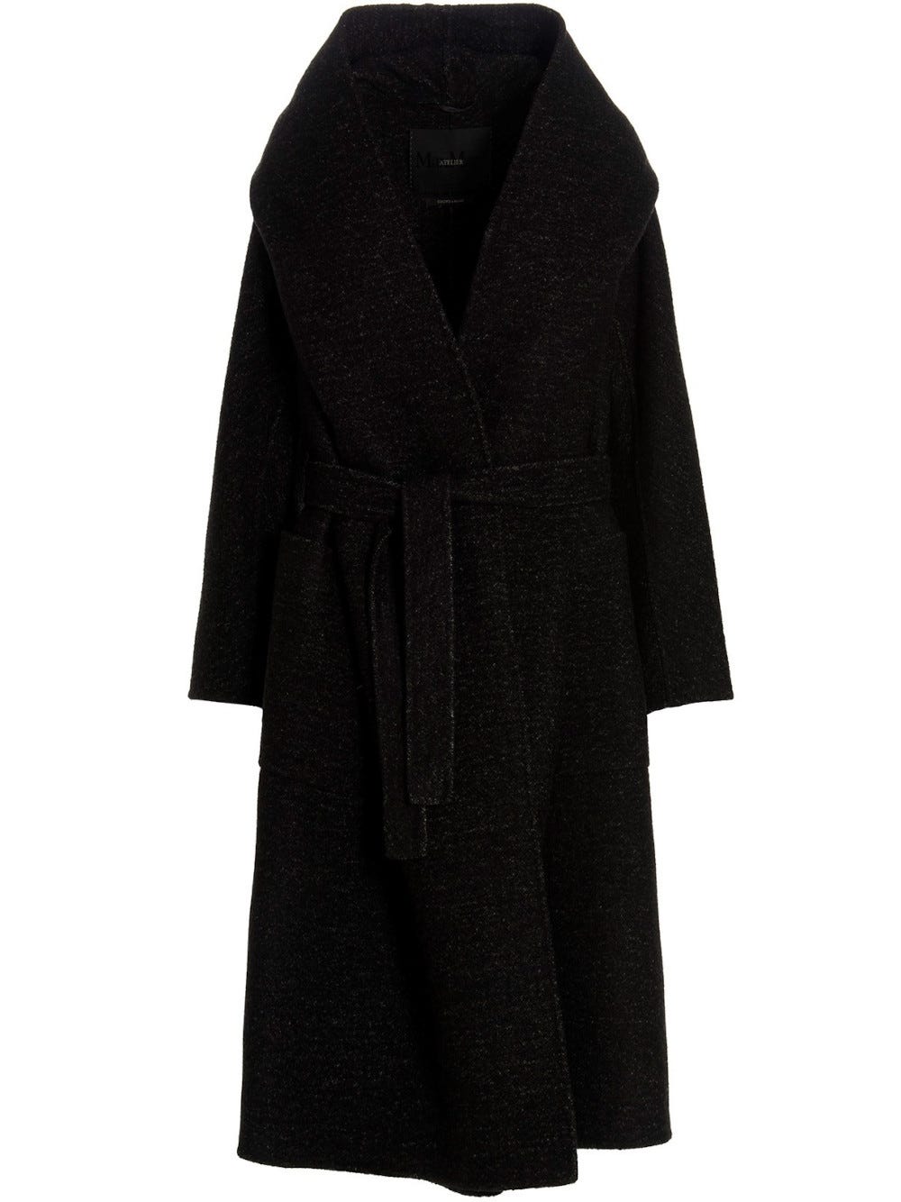 Max Mara Racer Cashmere And Wool Blend Coat In Nero | ModeSens