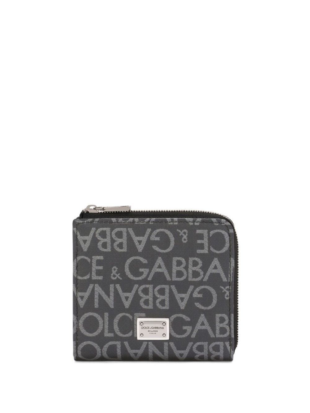 DOLCE & GABBANA WALLET WITH LOGO PLAQUE
