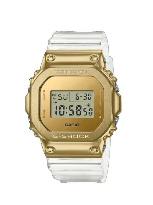 Casio White G-shock Watch