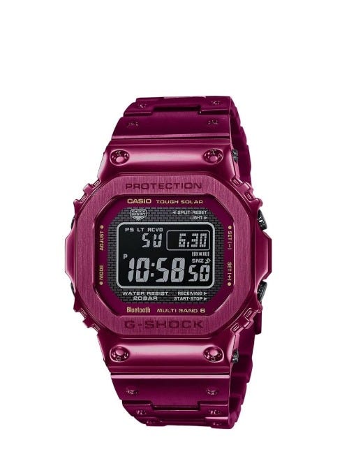 Casio Pink G-shock Watch