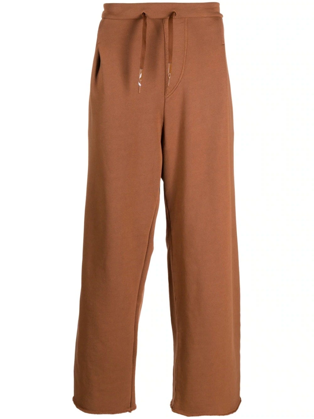 A PAPER KID BROWN SPORTS TROUSERS