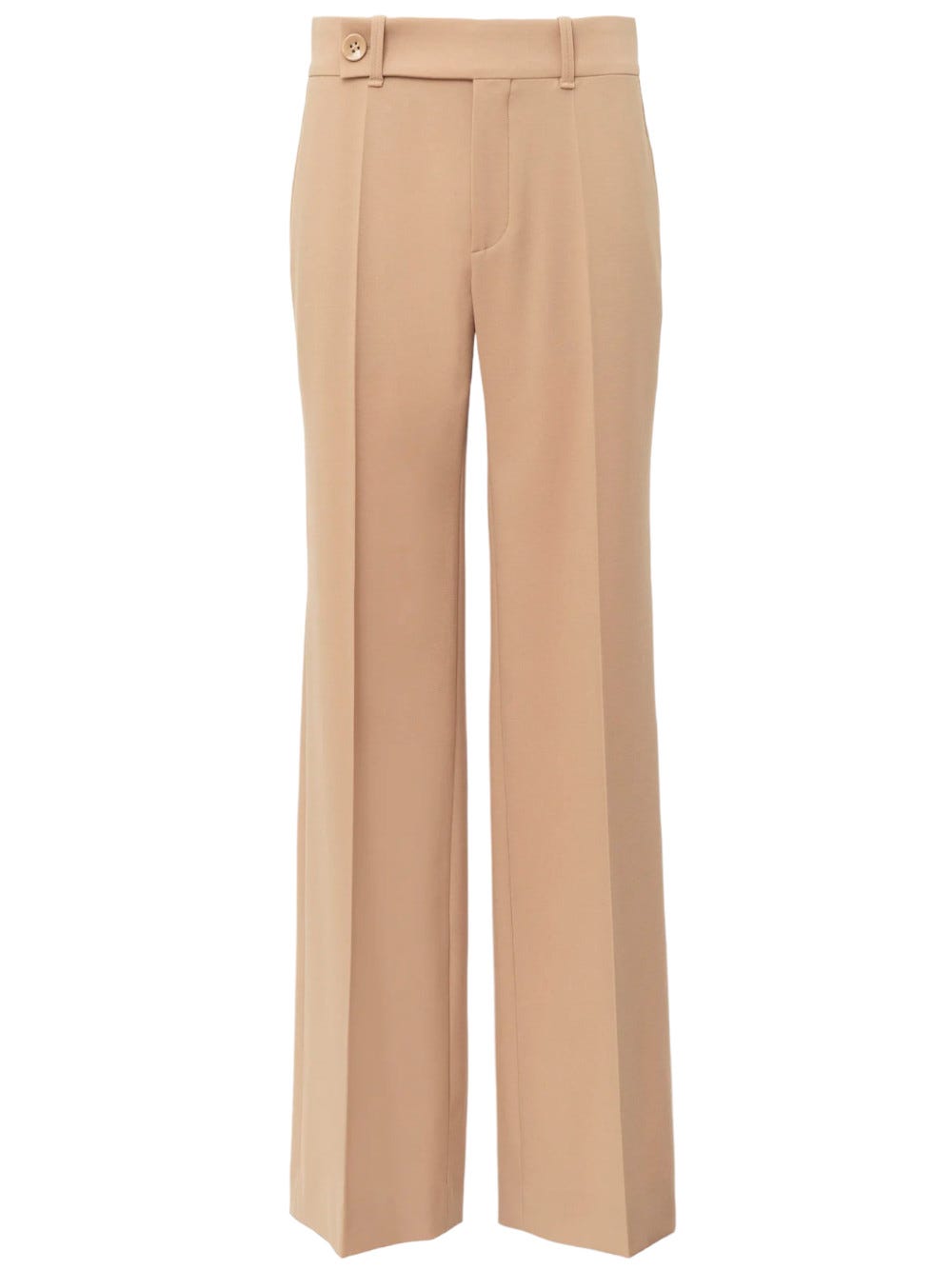 CHLOÉ BEIGE STRAIGHT TAILORED PANTS