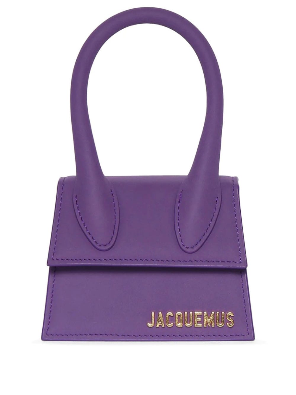 Jacquemus Le Chiquito Mini Purple Bag | ModeSens