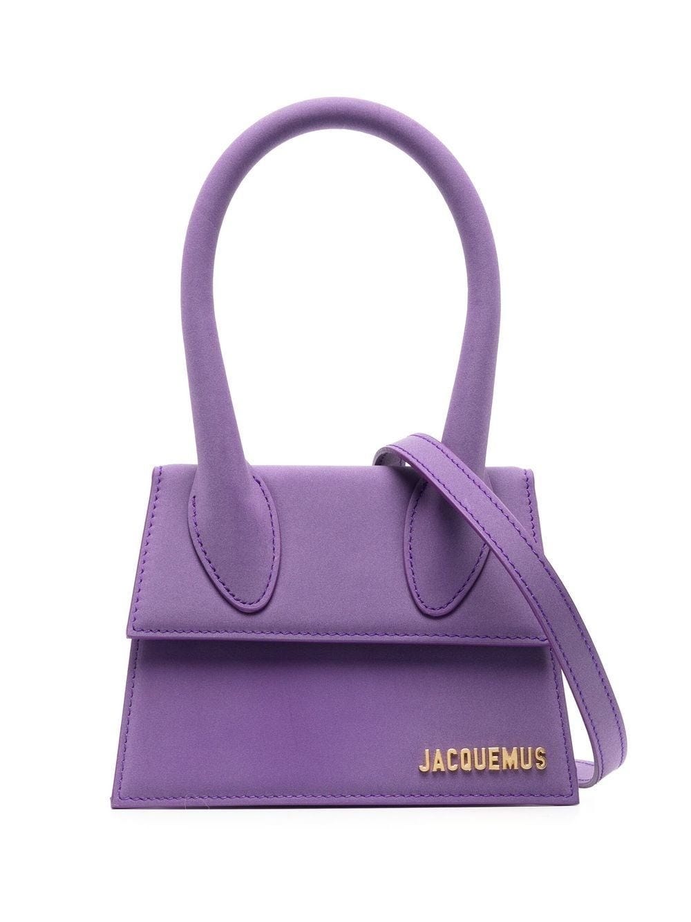Jacquemus Le Chiquito Moyen Bag In Purple | ModeSens