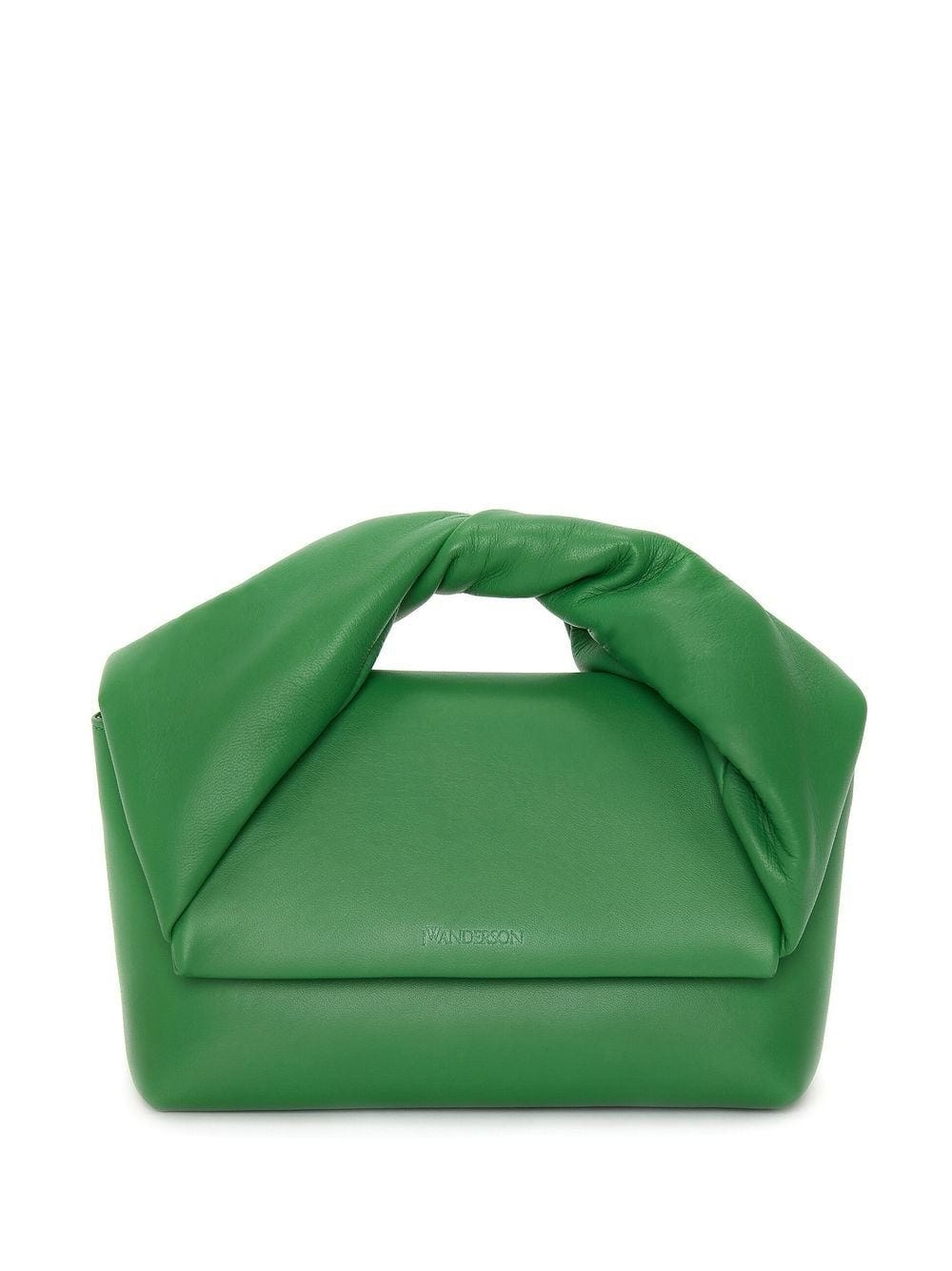 Jw Anderson Green Medium Twister Shoulder Bag