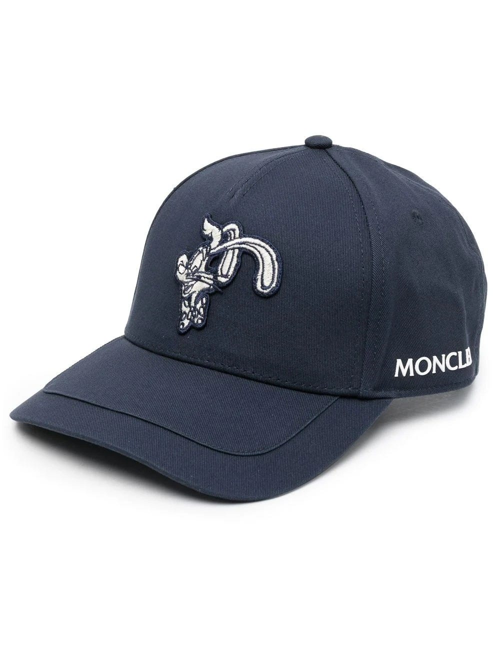 MONCLER MONCLER X DISNEY BLUE BASEBALL CAP