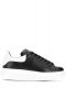 Sneakers Oversize nere con dettaglio bianco sul tallone