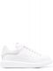Sneakers Oversize bianche con dettaglio a contrasto glitterato