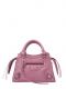 Neo Classic Mini Top Handle Bag in pink