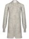 Light grey over cardigan knitted long sleeves