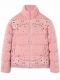 Bandana Puffer Jacket pink