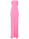 Pink Bysha strapless maxi Dress