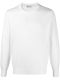 White crewneck sweater
