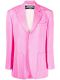 Pink single-breasted blazer La veste d'Homme