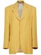 Single-breasted blazer yellow La veste d'homme