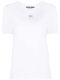 White T-shirt with crystal logo