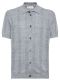 Grey polo shirt with buttons