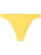 Slip Bikini giallo con cuciture tono su tono