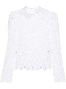 Blusa Delphi in broderie-anglaise