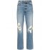 Blue Abigal ripped high waisted Jeans