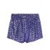 Lavender sequins Shorts