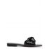 Black Lima slides Sandals