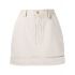 White La jupe de Nîmes mini Skirt