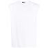 White sleeveless T-shirt