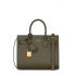Sac de Jour nano Bag in green smooth leather