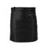 Black padded mini Skirt