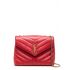 Red small Loulou quilted shoulder Bag