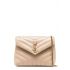 Beige small Loulou quilted shoulder Bag