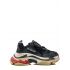 Multicolored Triple S Sneakers in eco-leather and mesh