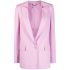Pink tailored single breasted Blazer