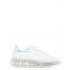White Oversize Sneakers with perforated detail