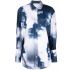All-over graphic print blue Shirt