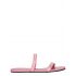 Pink Round Flat Sandals