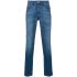 Blue cotton slim-fit jeans