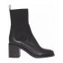 Black block-heel Chelsea boots