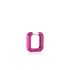 Mini Eéra 18K pink gold Huggie hoop earring