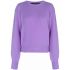 Violet Sweater with balloon sleeves
