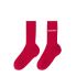 Red organic cotton Les Chaussettes Jacquemus socks