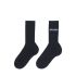 Black organic cotton Les Chaussettes Jacquemus socks