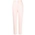 Pink high waist tailored trousers