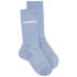 Blue Ribbed crew socks Les chaussettes Jacquemus
