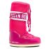 Icon fuchsia nylon snow boots