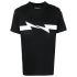 Black Thunderbolt-print cotton T-shirt