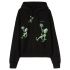 Black Alien Arrow Skate hoodie